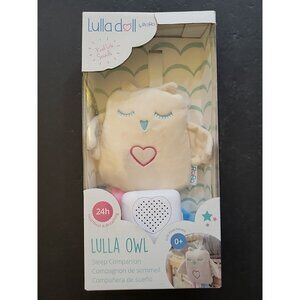 LULLA DOLL RORO OWL SLEEP COMPANION 24H HEARTBEAT & BREATHING CRIB ATTACHMENT